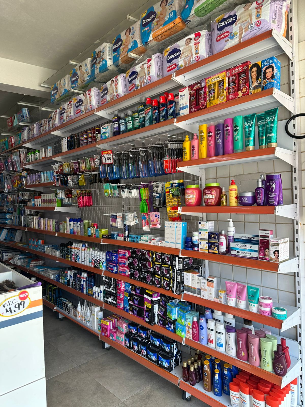 Interior da farmácia